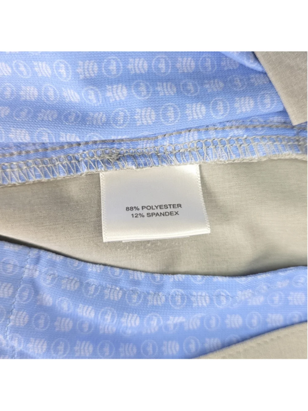 Peter Millar Featherweight Performance Shorts Mens 36 Gray Stretch Golf UPF 50+